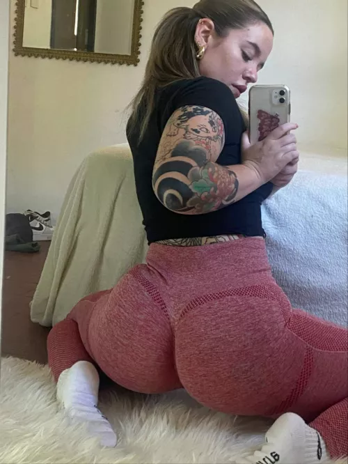 I just finished the workout very sweaty 