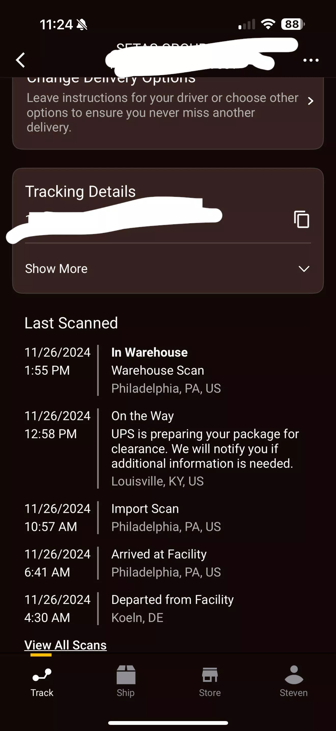 I just want my Swedish gold lol this is my 2nd order supposed to be delivered tmro the 27th my first order was one of those end of October orders got a email from ups saying it was detained so I got a refund on it 