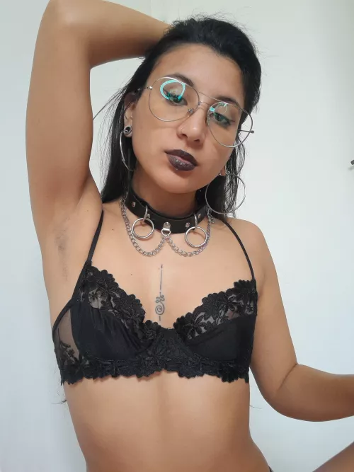 I know, I am your type of girl with glasses and small tits 