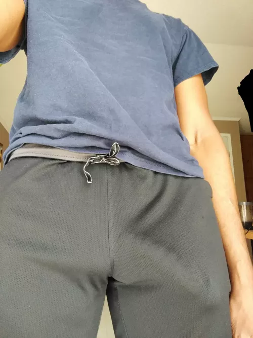 I wear these shorts around my roomate all the time!