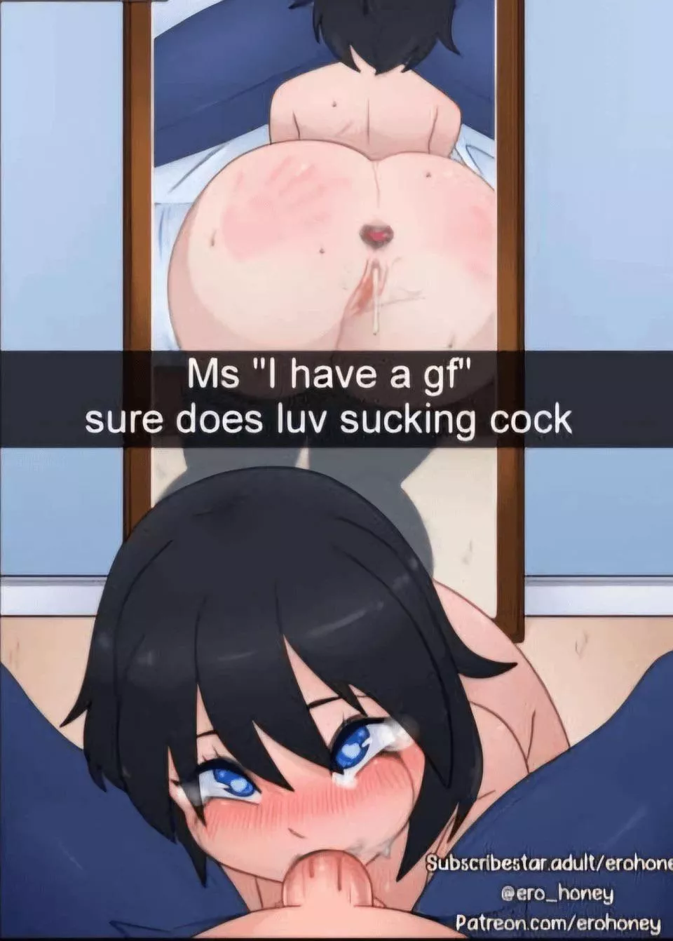 I’d love for a man to blackmail me like this and make me his personal lesbian sex slave