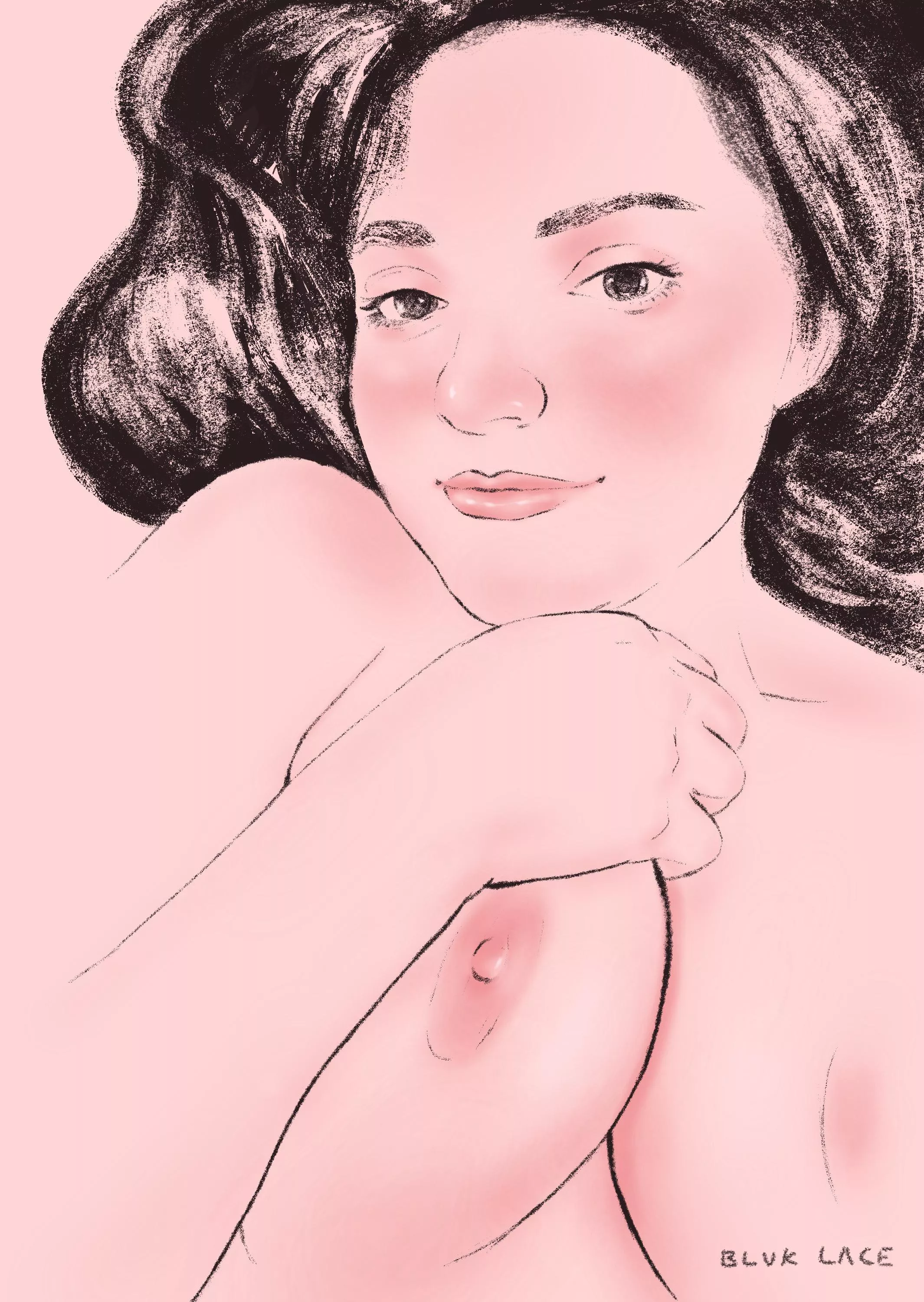 I'm back to drawing I missed posting on here! Art by me 