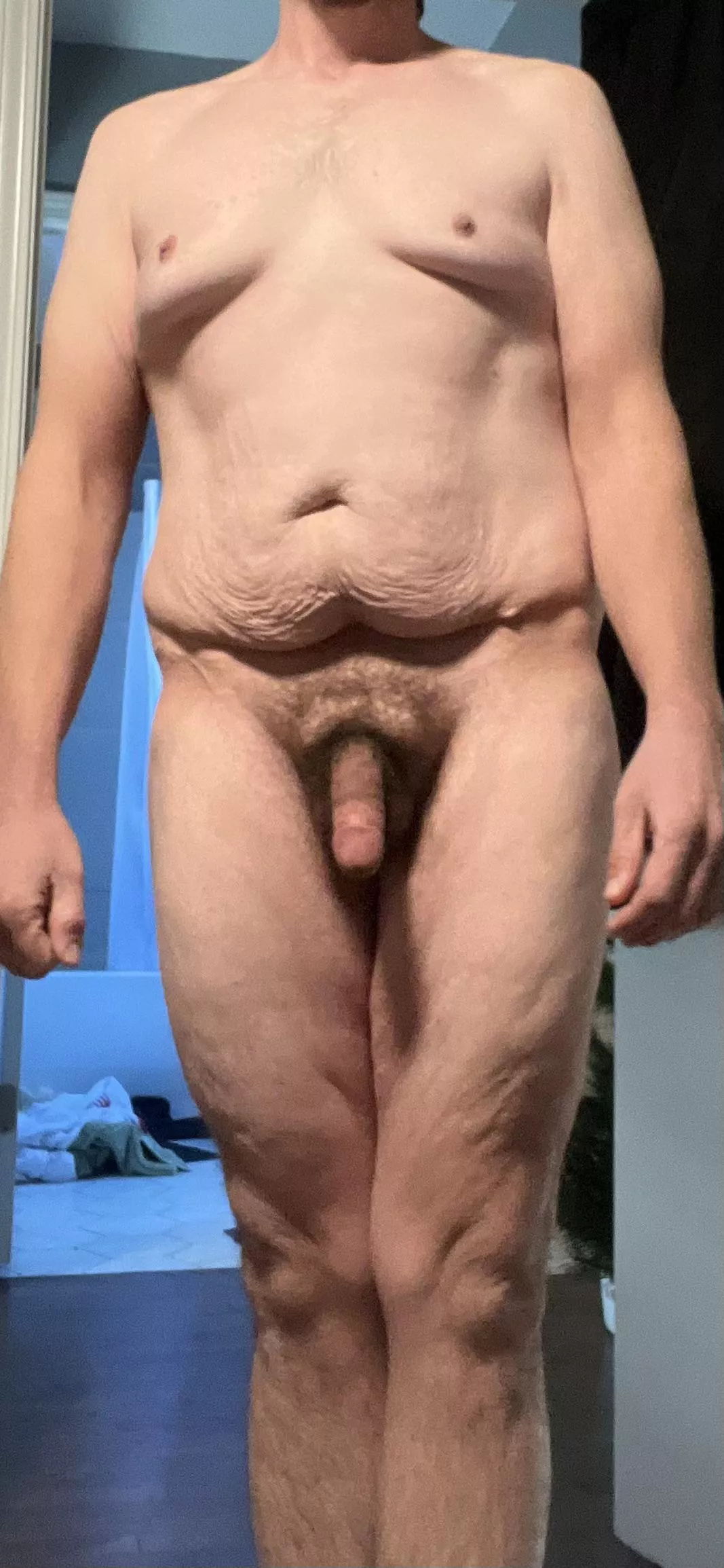 I’m finally becoming happy with my body and self. 