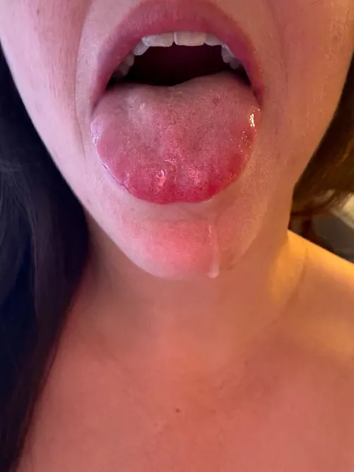 I’m usually smiling but you know what I want 👅