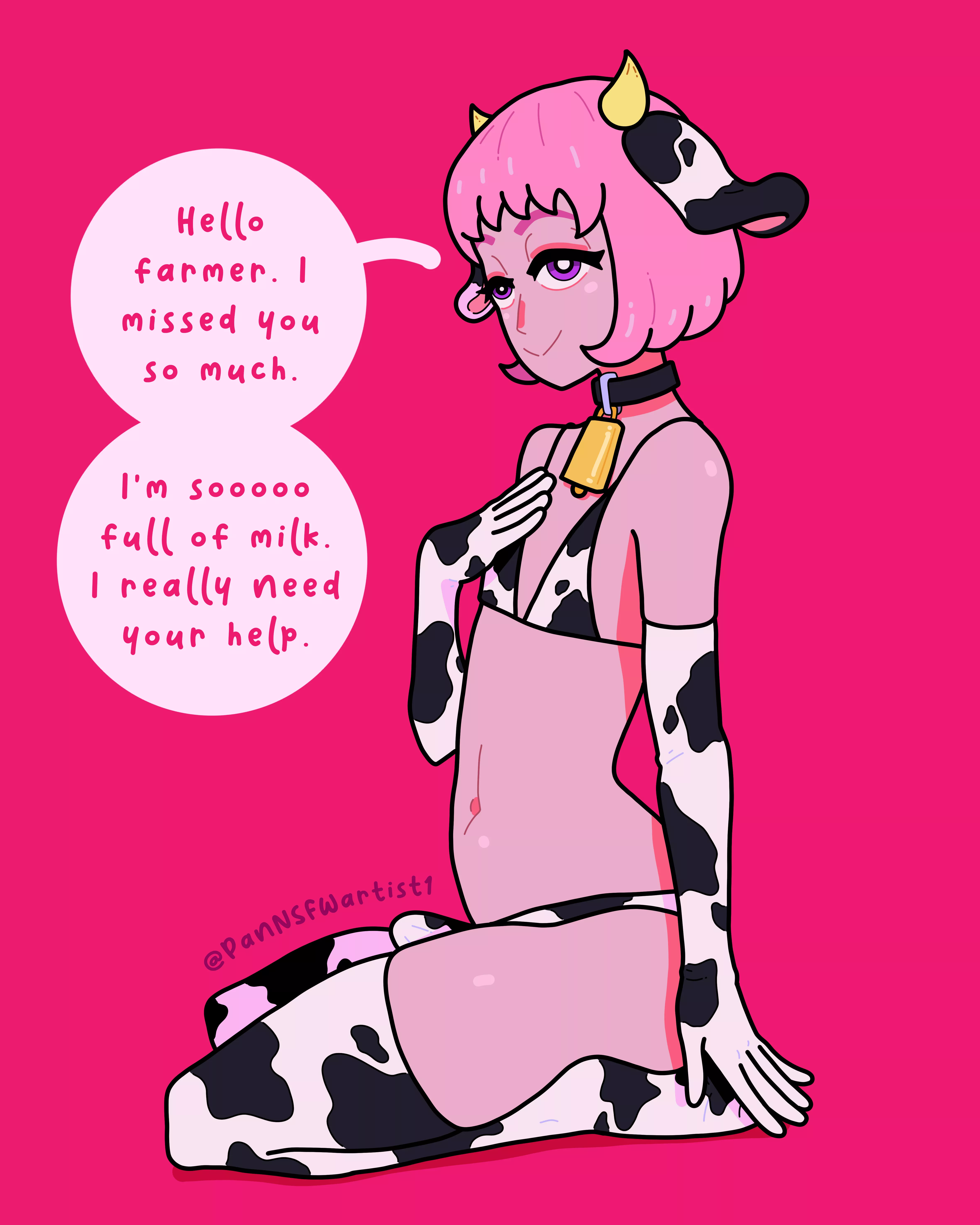 It's time to collect milk (@PanNSFWartist1) [OC]