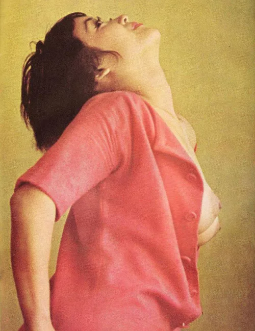 Japanese beauty queen and burlesque dancer Yashi Muneko [1960]