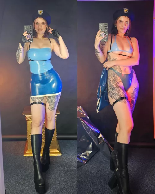 Jill Valentine vs what's underneath 
