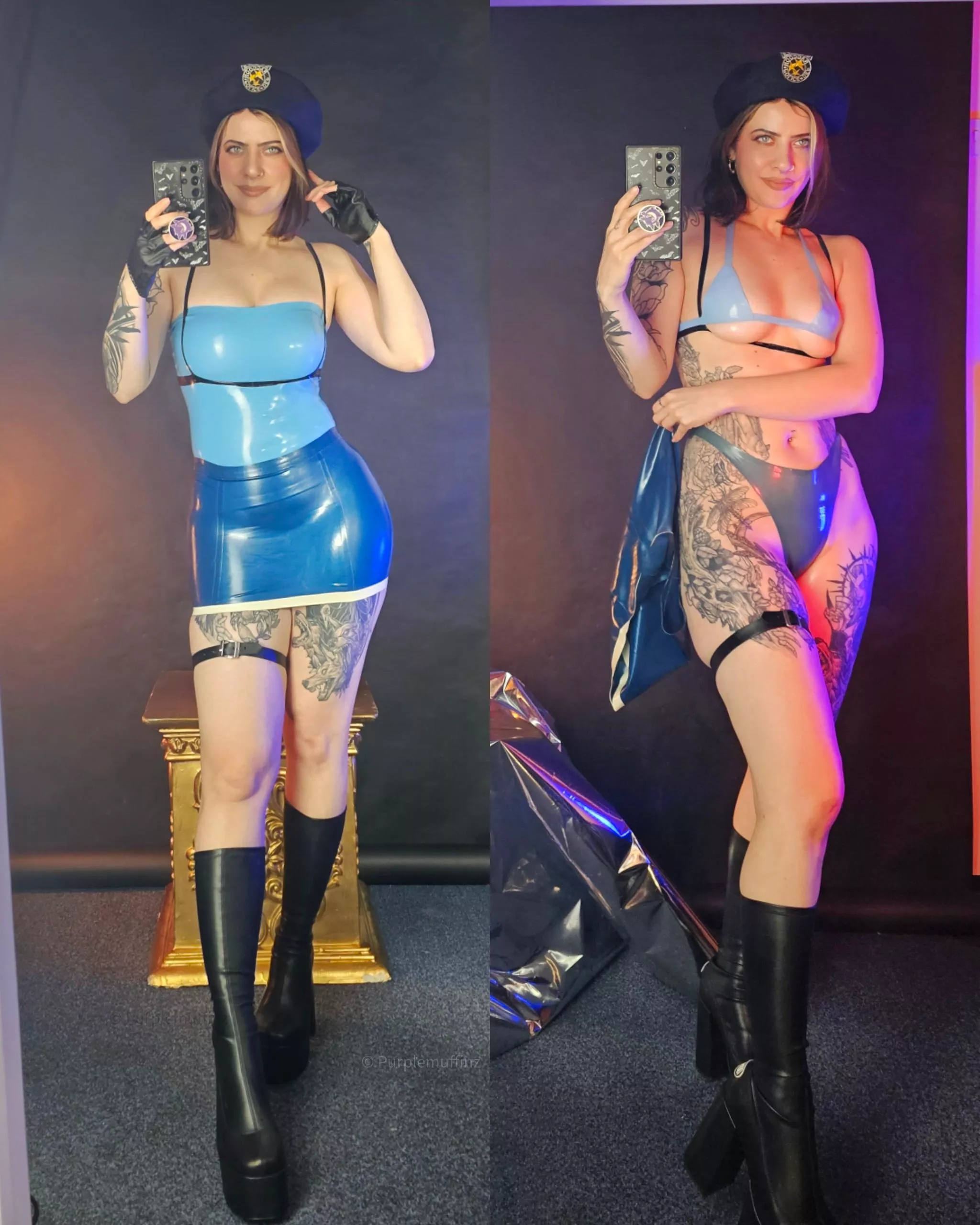 Jill Valentine vs what's underneath 