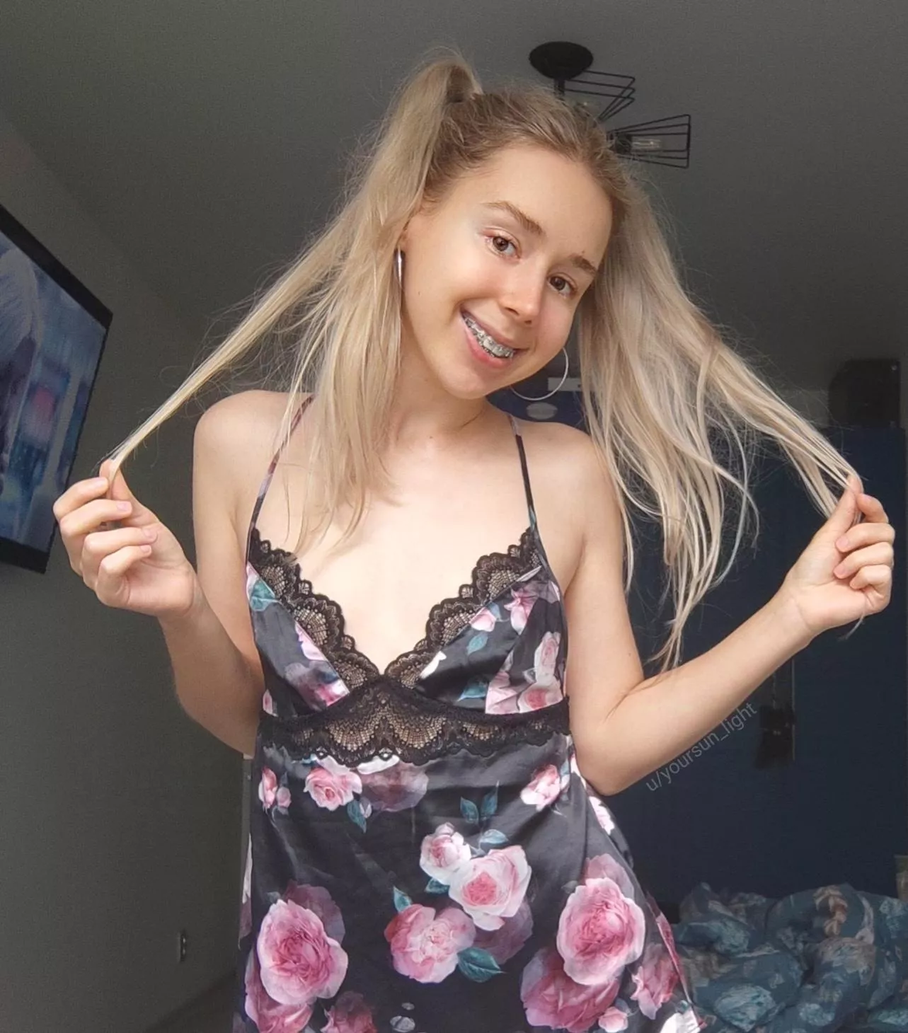 Just my funny pigtails 