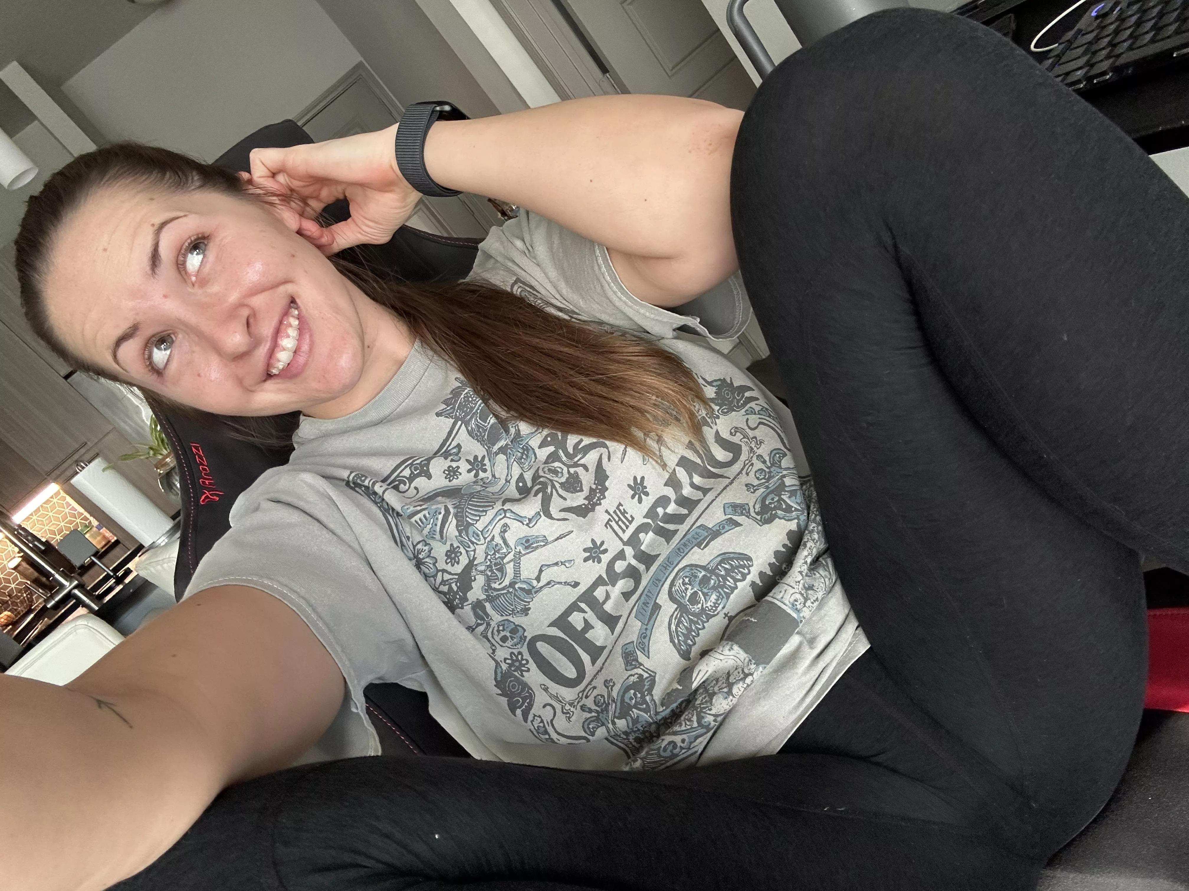 just pondering what kind of trouble we're gonna get into when you get home today...