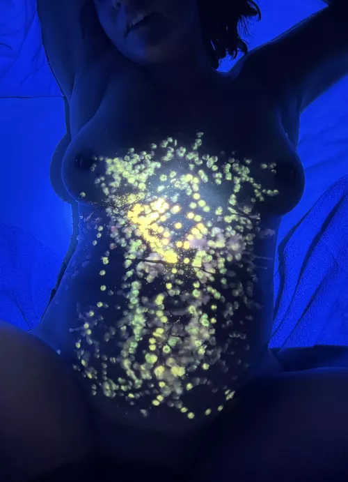 Just some wax and black light fun 