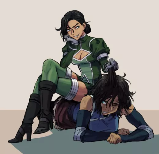 Korra and Kuvira