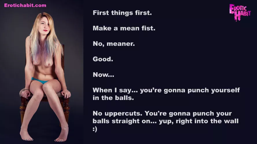 Kristen's Ballbusting Instruction 😈🍒