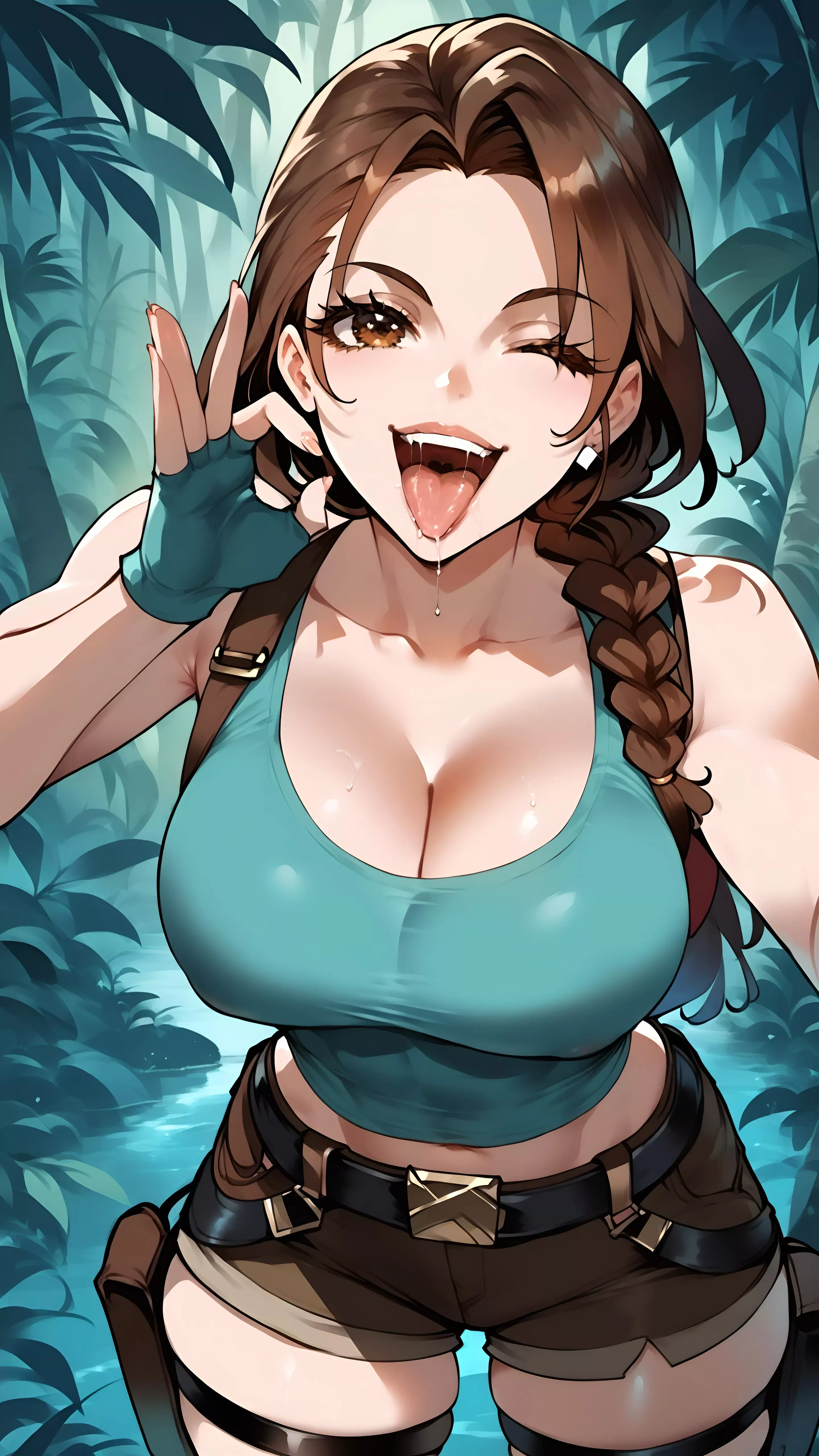 [M4F] You are Lara Croft and you have been tasked with mending relations between a native tribe and the nation~