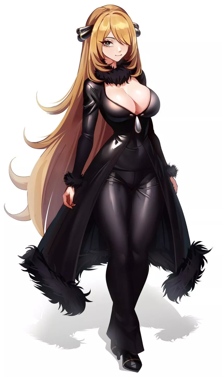 [M4F/GM] I always thought that Cynthia is the hottest Pokemon character and I was dreaming about becoming her but I would've never thought that it would really happen. I was inside her body when I woke up from sleep and was in the streets of a city in t