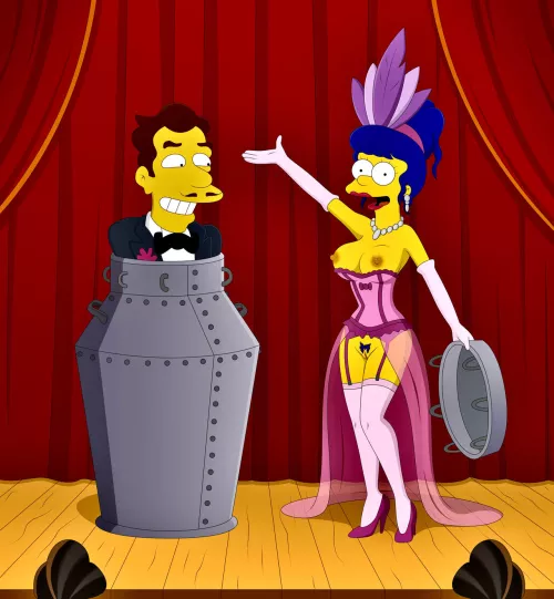Magic trick [Marge Simpson]