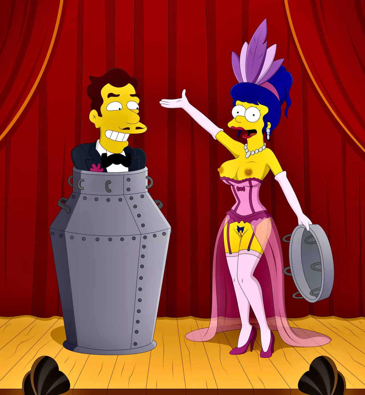 Magic trick [Marge Simpson]