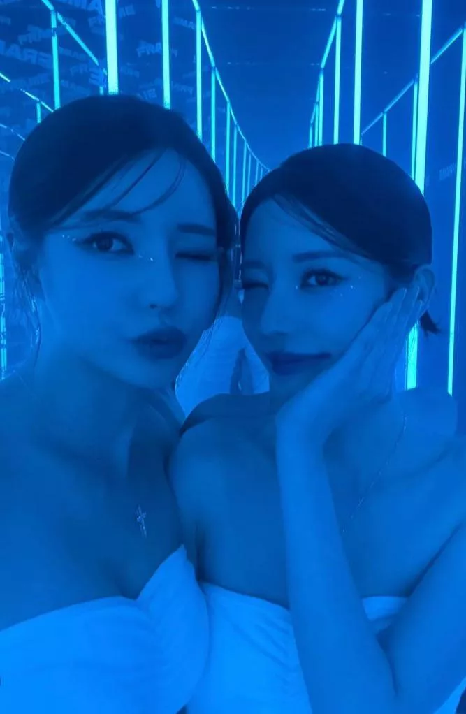 Me and my twin sister 