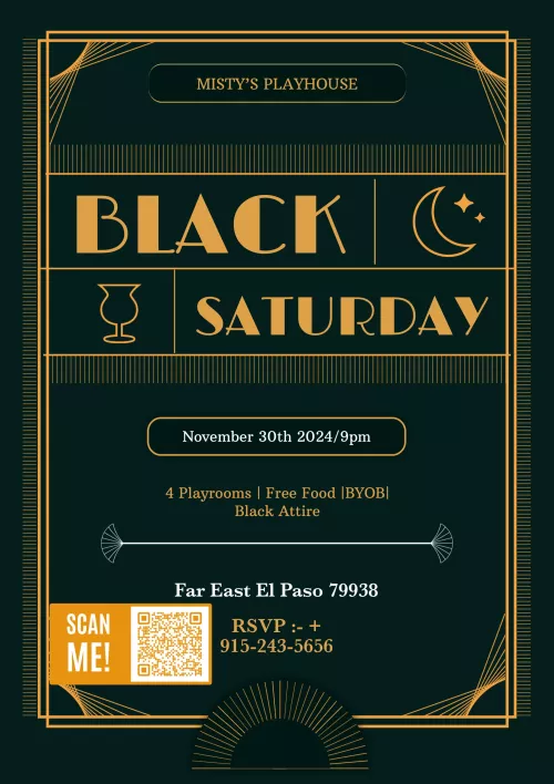 Misty’s Playhouse Events presents The Black party Saturday 11/30th