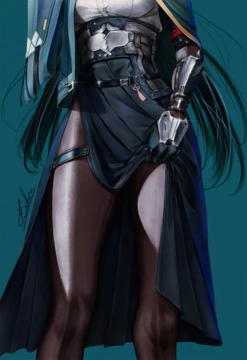 Miyabi thighs (@BeKus)