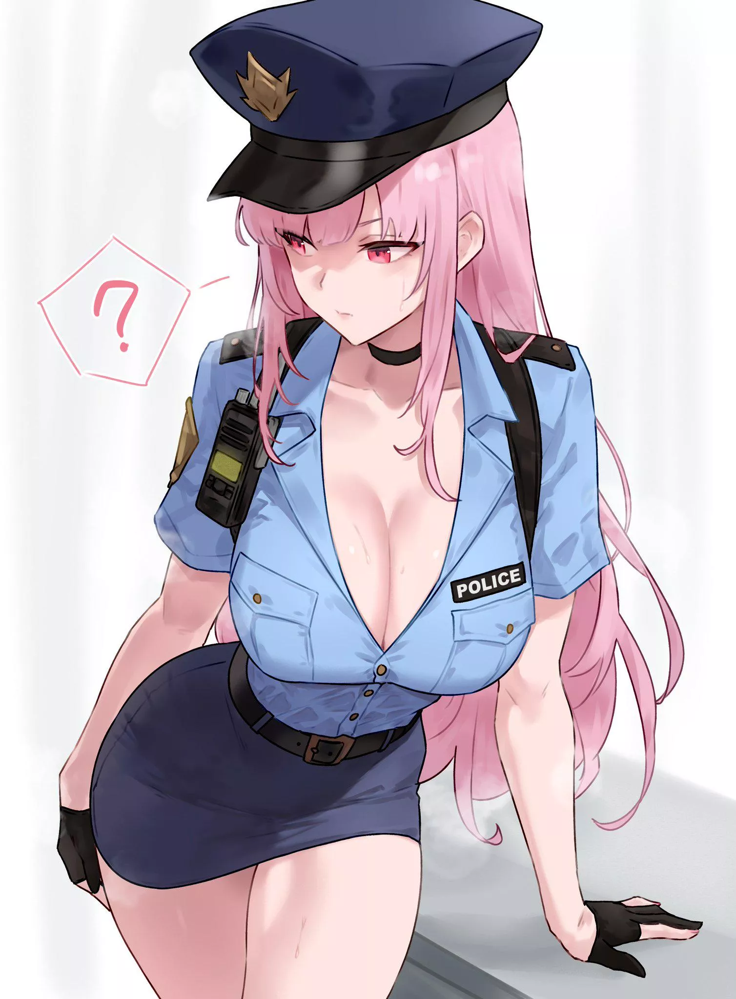 [Mori Calliope] Sexy cop Calliope