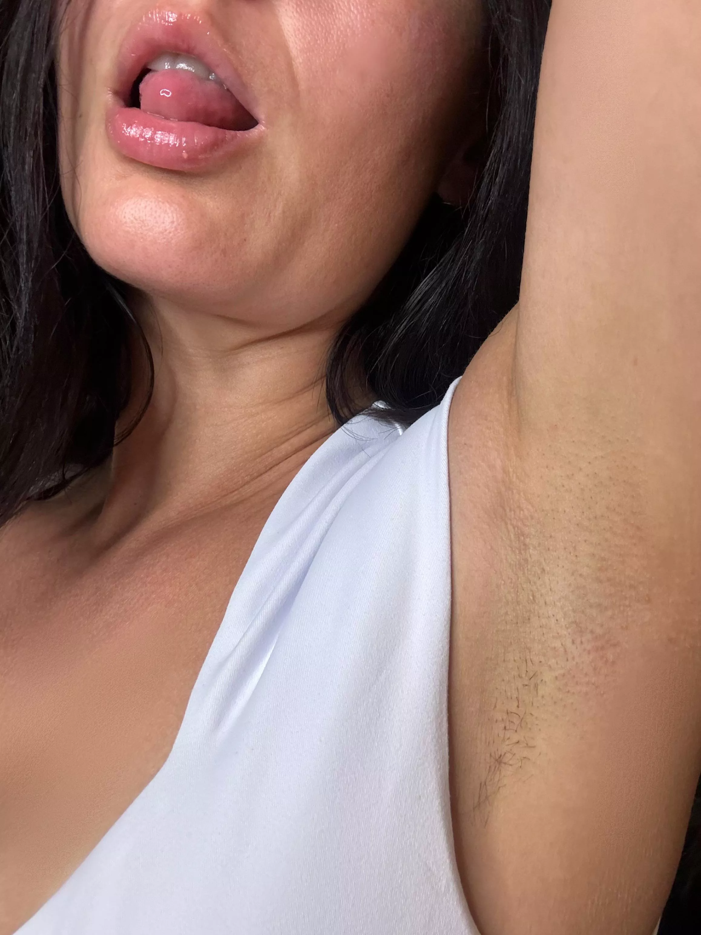 Mouth or pits? I think I already know…. 