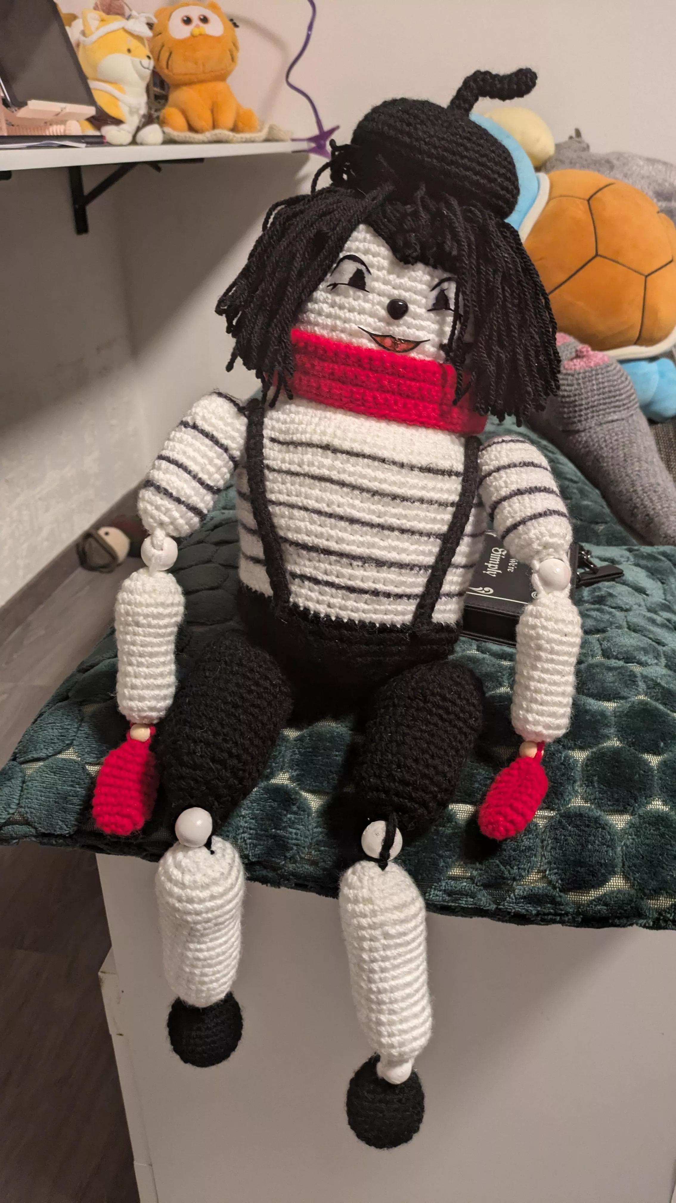 My GF crocheted a ChuChu plushie