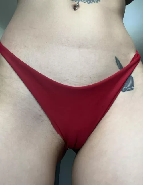 My most beautiful thong front view
