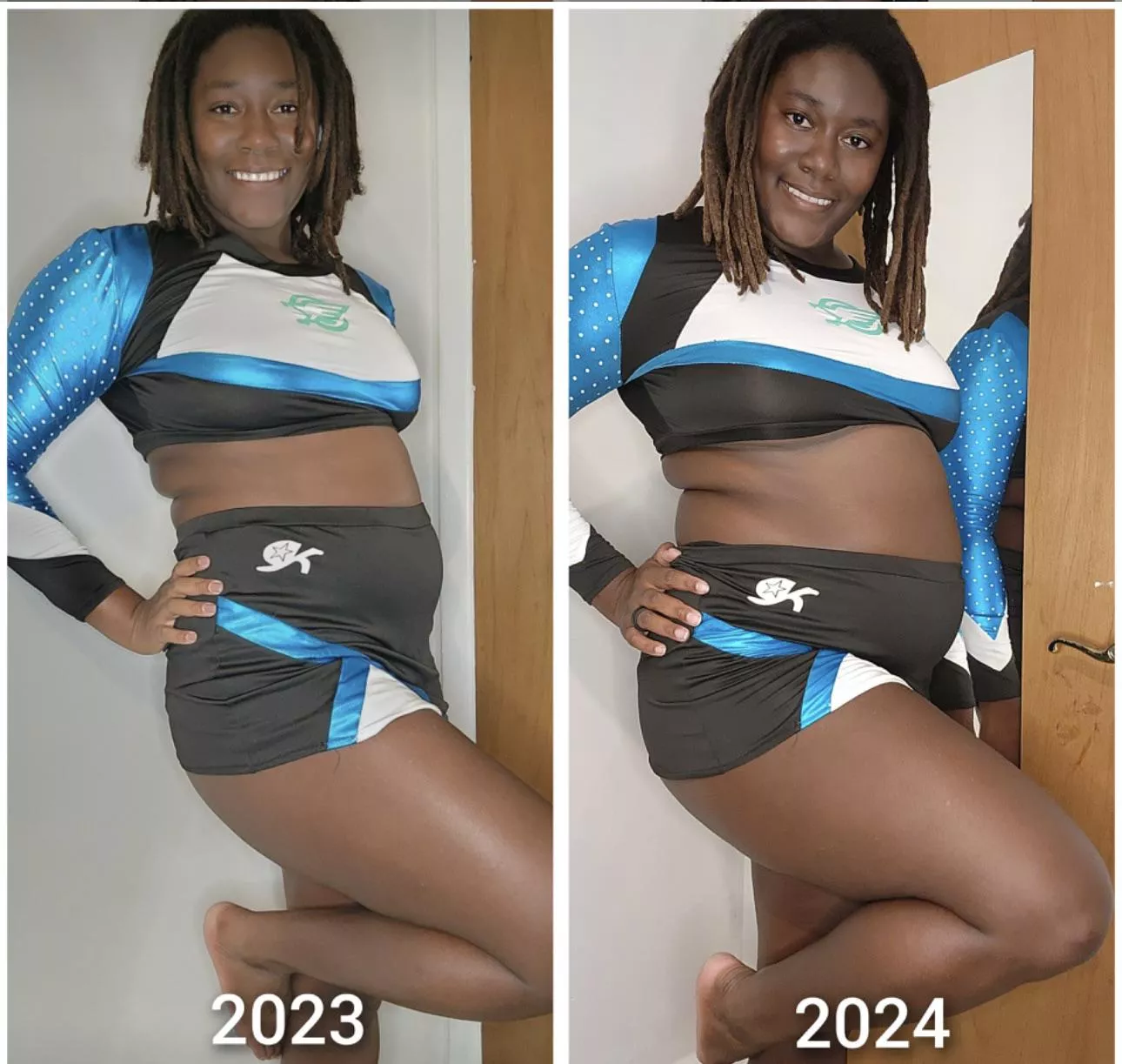 My progress from 2023 to 2024 🤭