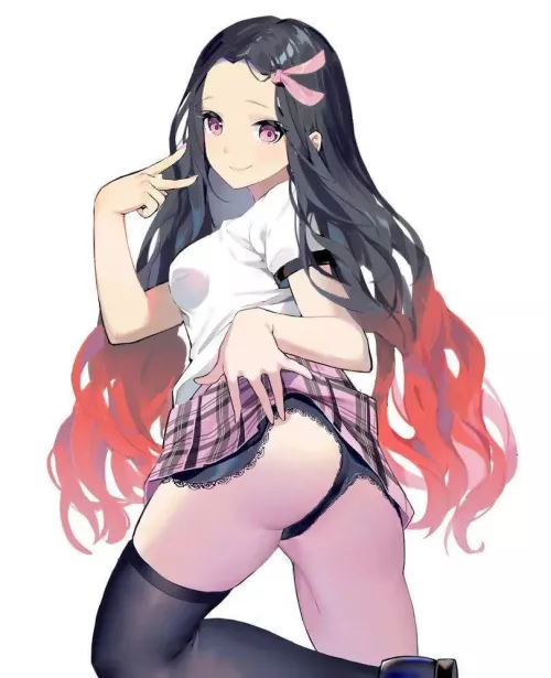 Nezuko showing off