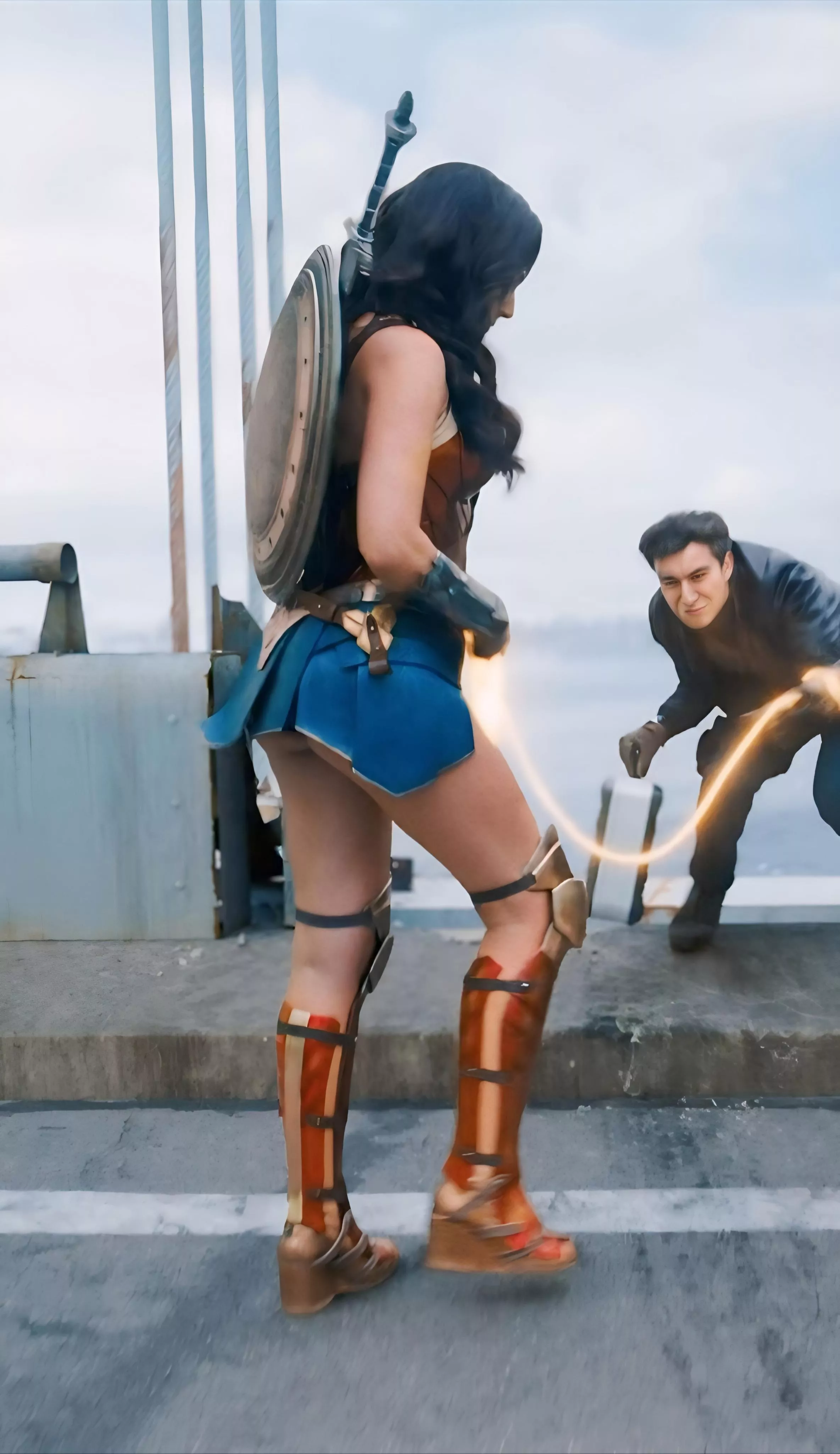 Nice upskirt, great ass