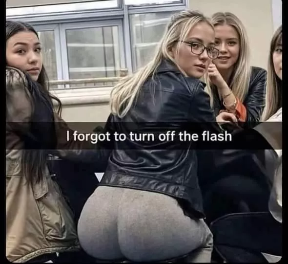 Now don't forget to turn off flash. 