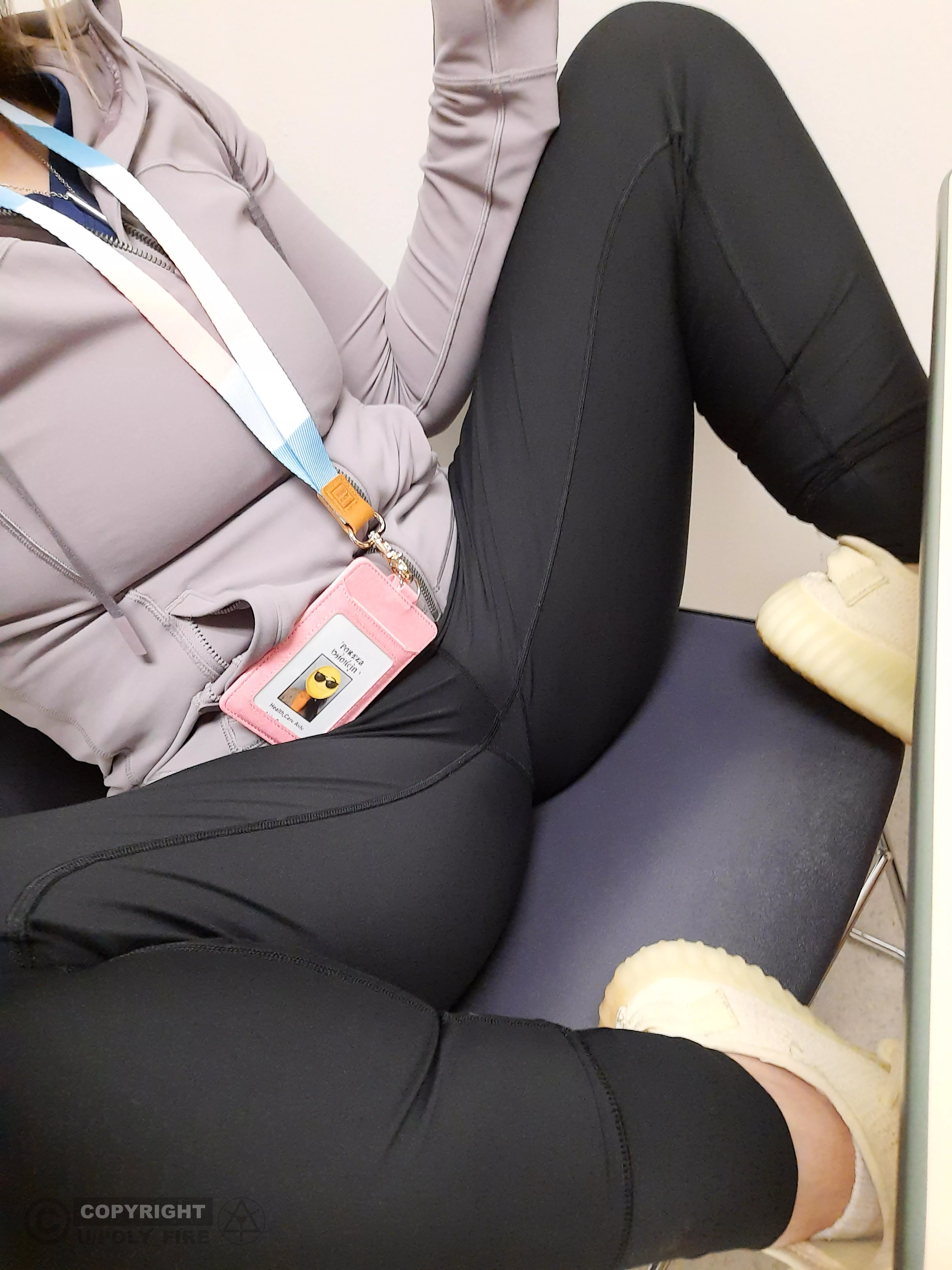 Nurses get 10 minutes of break to show each other how wet they can get