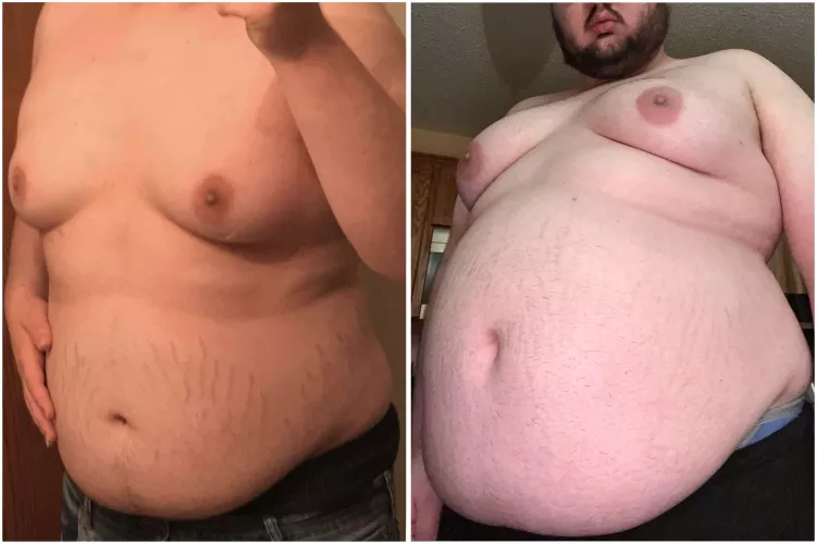 Okay, maybe the weight gain IS getting a bit extreme 🥵