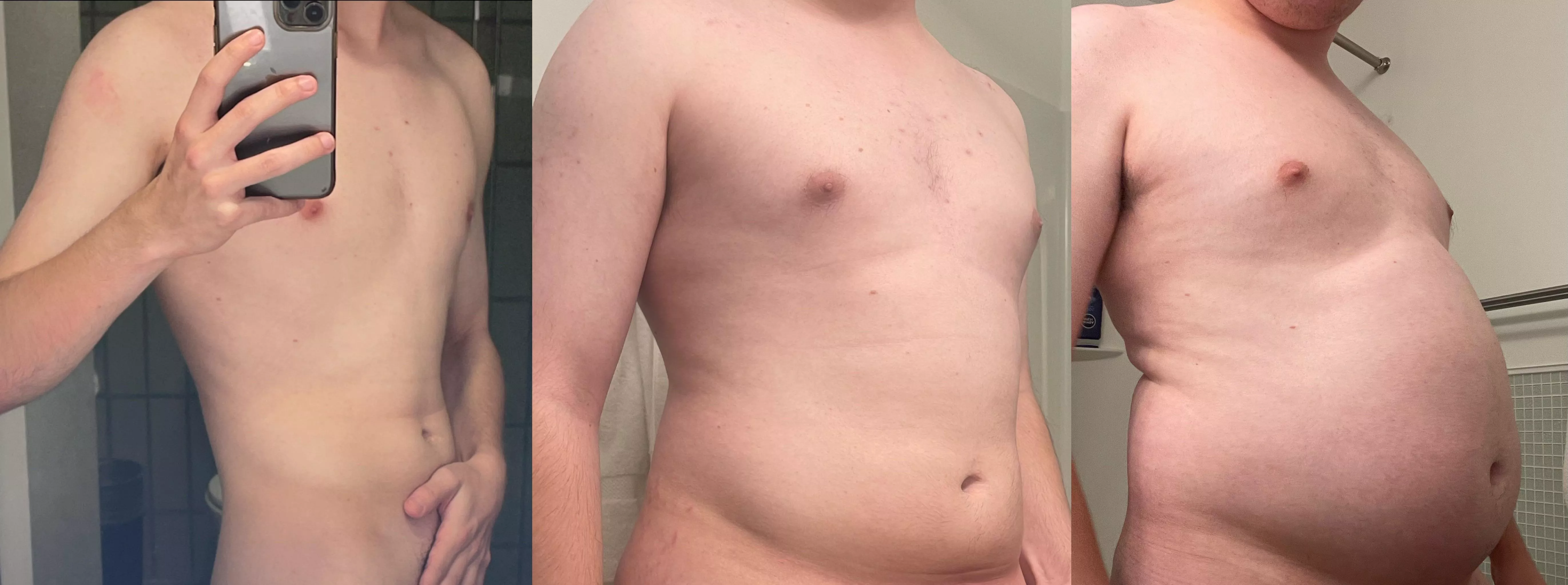 Old comparison pics 🐷 