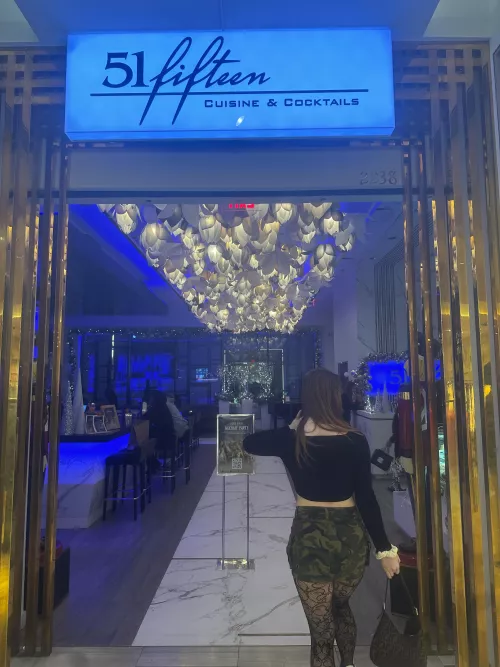 On a date kinda nervous 