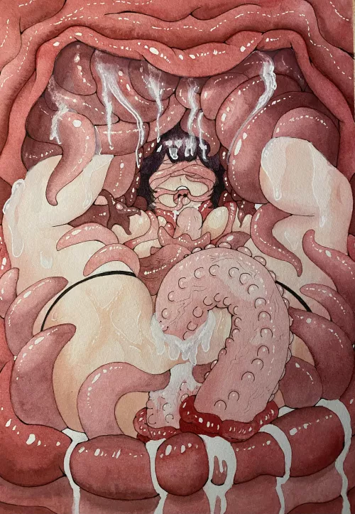 Once they’re in they don’t get out (art by me)