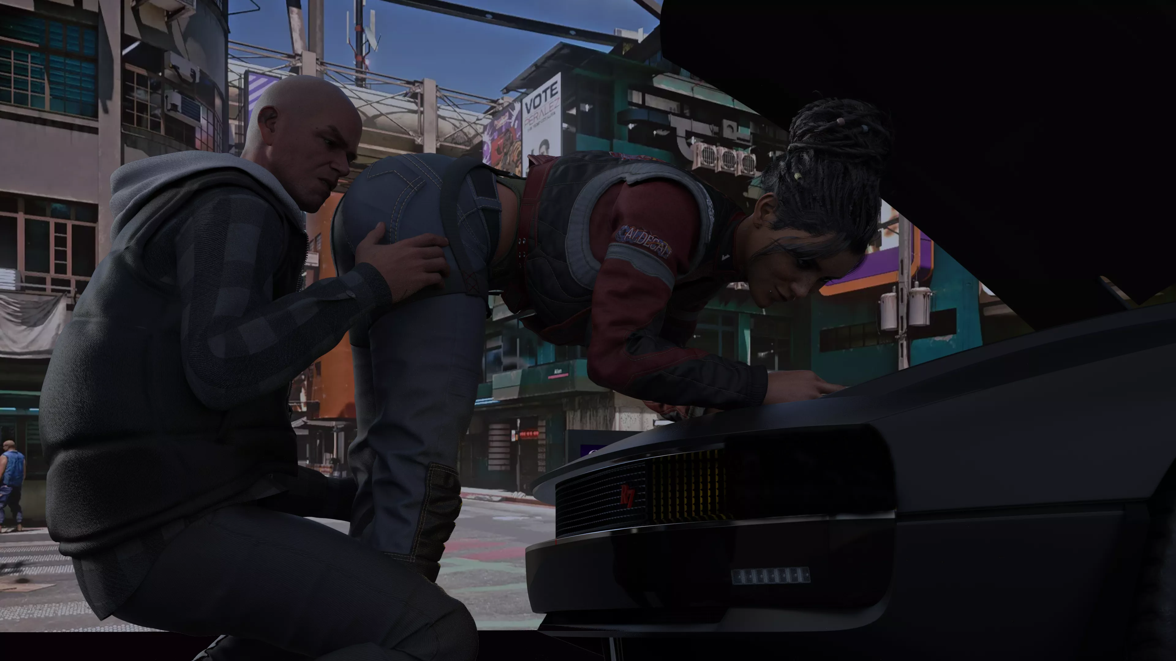 (OPTIPRIMART) Drago meets Panam in Night City 