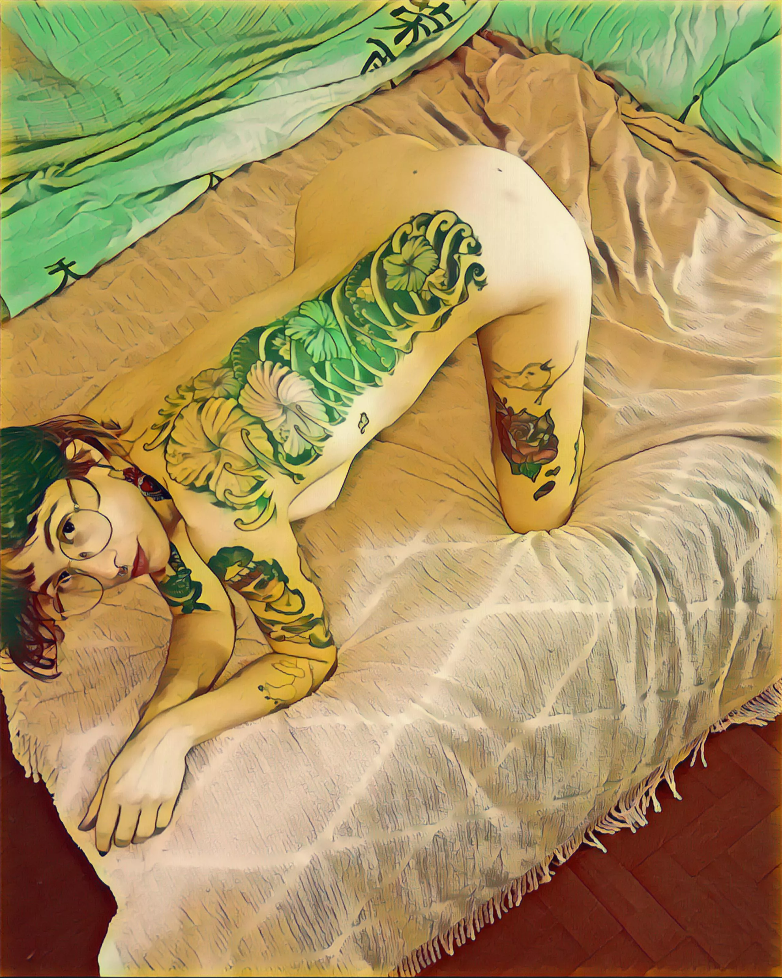 pov i´m waiting 4 you in bed