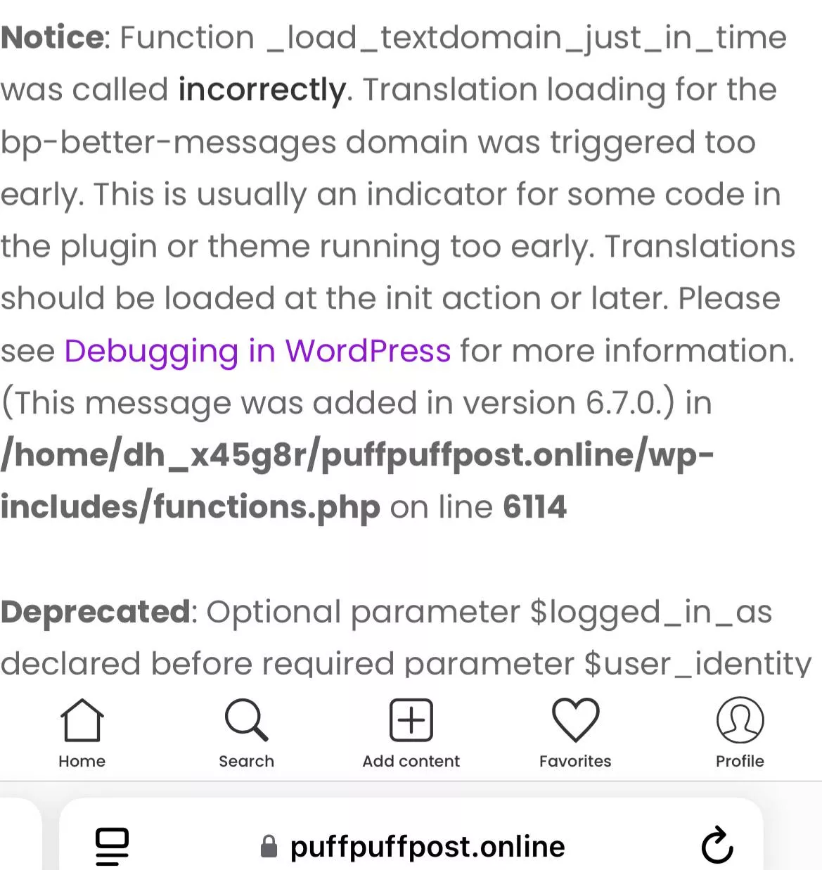 Puffpuffpost website