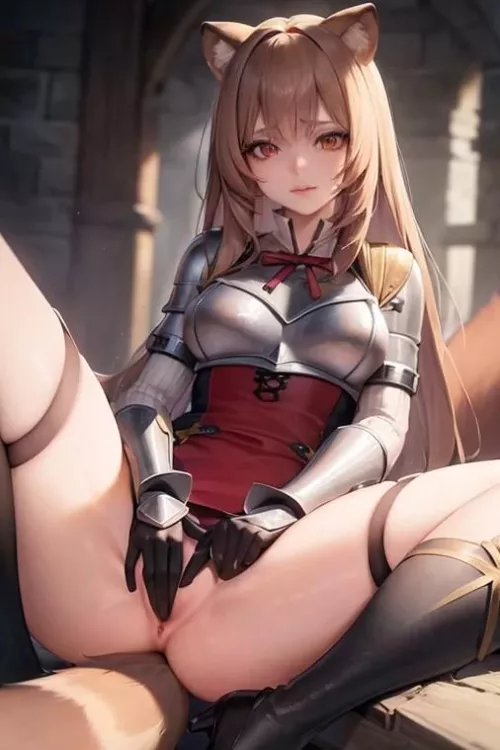 Raphtalia is playing