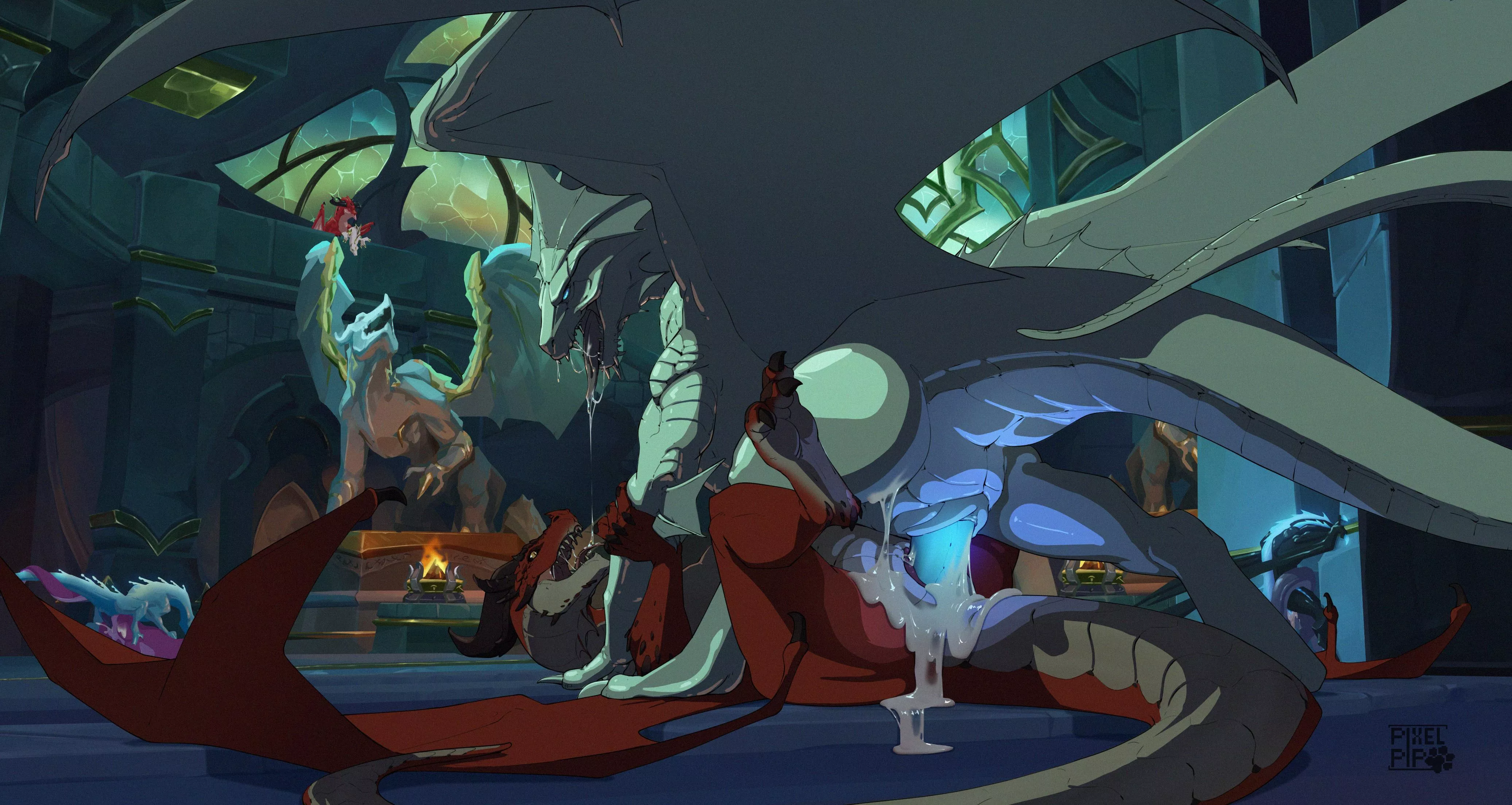 Recent commission I did! [MF] (Pixel_Pip)