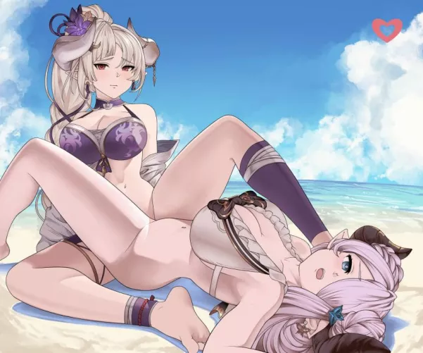 Relaxing at the beach [granblue fantasy]