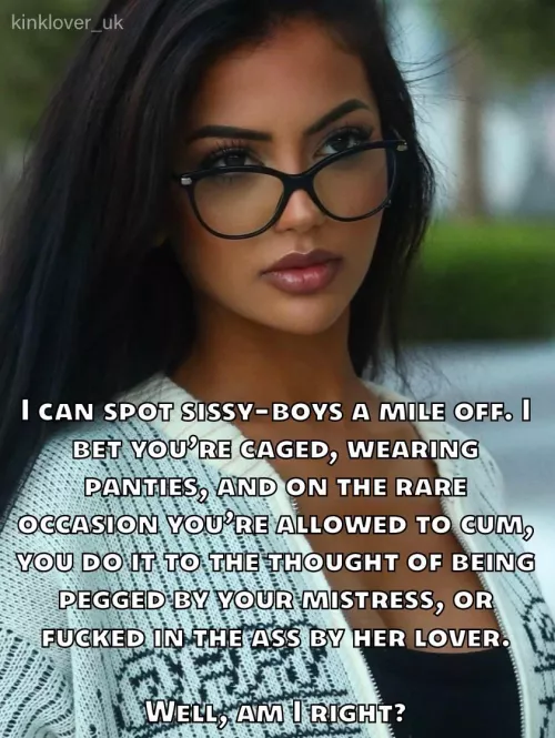 She can read you like a book.