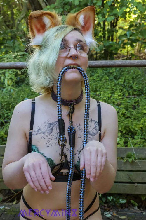 She's lab coded as she always wants walkies and food