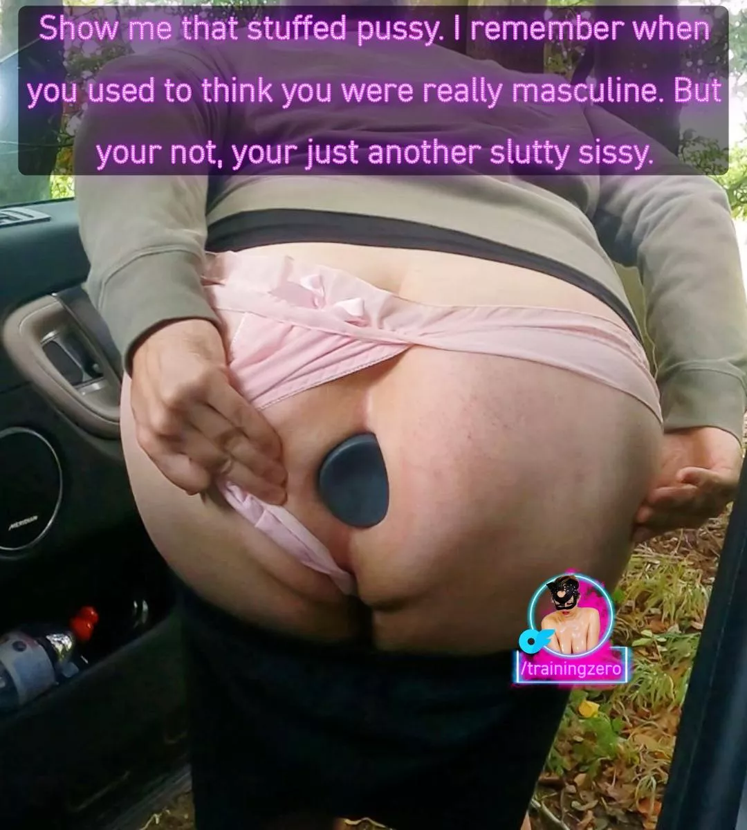 Show off for me, my sissy slut 