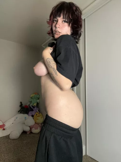 showing off my tiny booty 