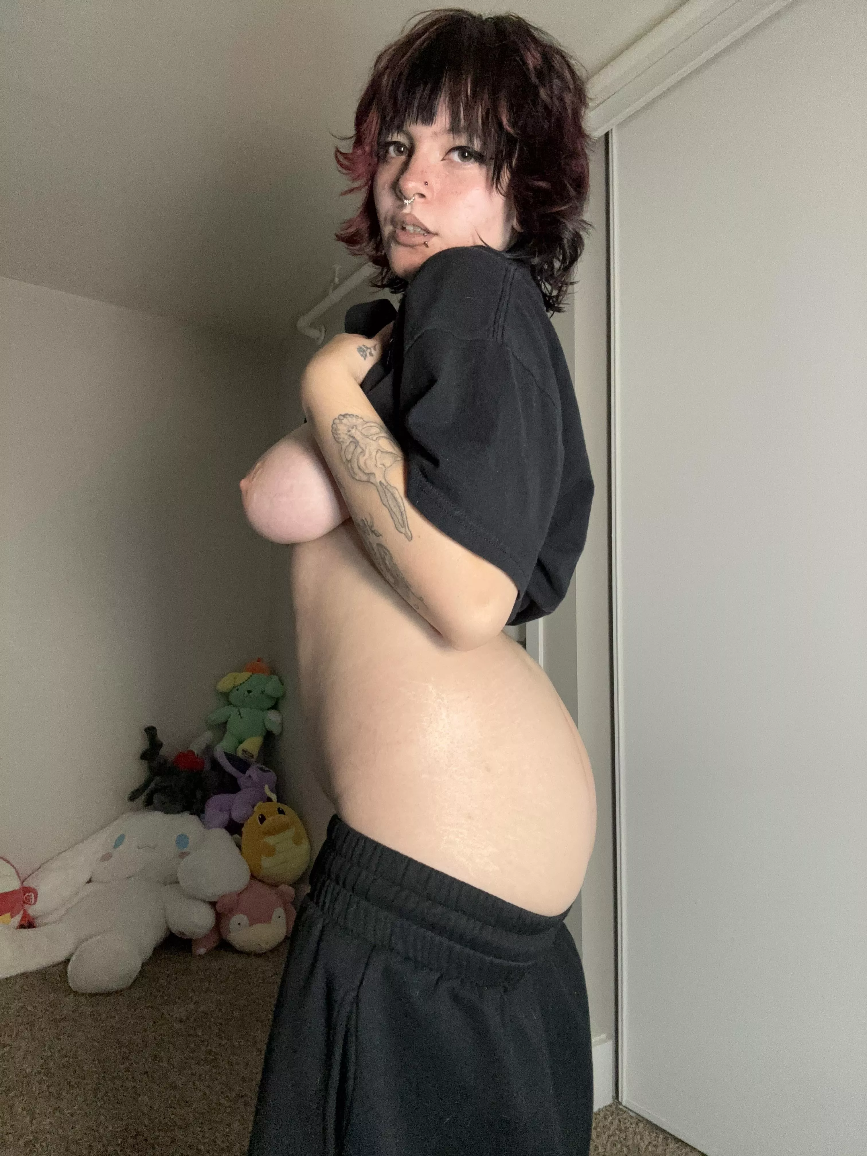 showing off my tiny booty 