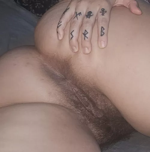 Slide that cock into that [bush from behind] 💦😈