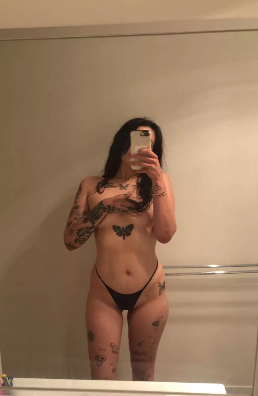 Tanning for my Tuesday night 